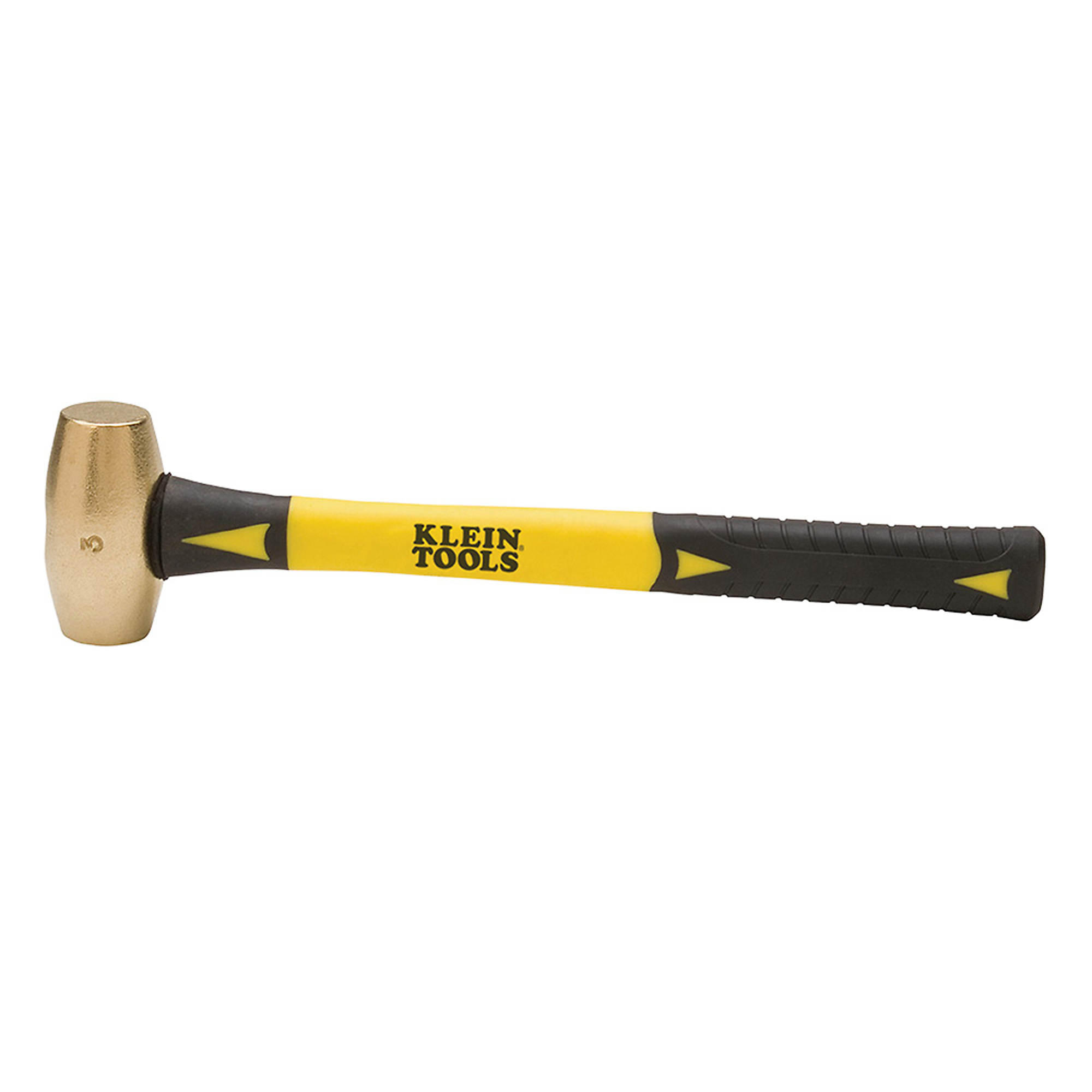 Klein Tools, Non-Sparking Hammer, 3-Pound, Handle Length 14 in, Model# 819-03